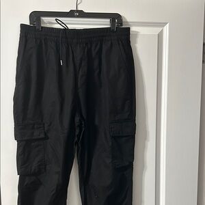 Men's Black Cargo Pants